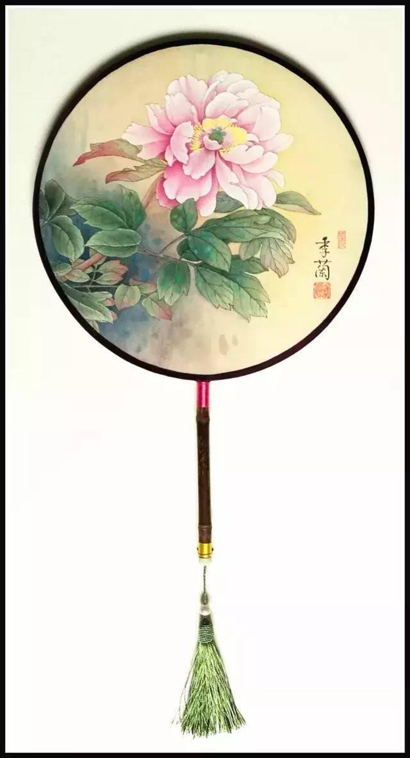 扇面书画:一幅流动的艺术画卷
